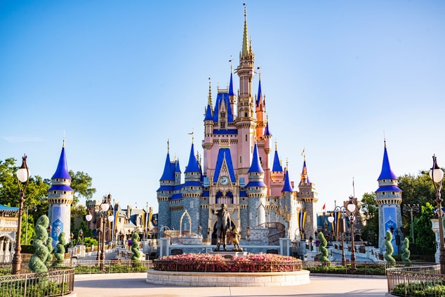 Cinderella's Castle in DisneyWorld