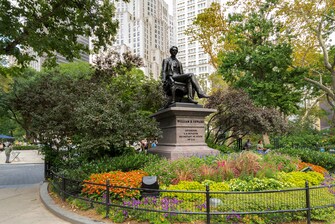 estatua del parque Madison Square