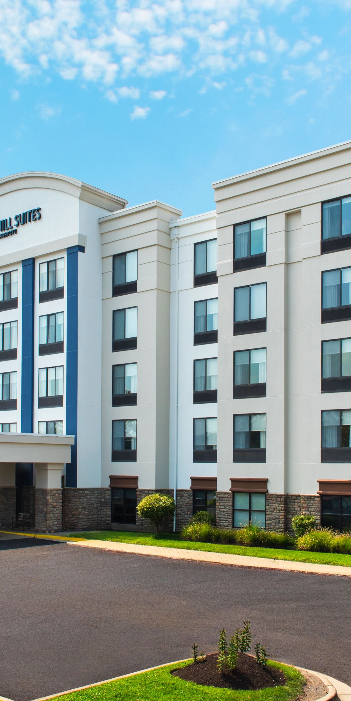 Exterior of hotel at day