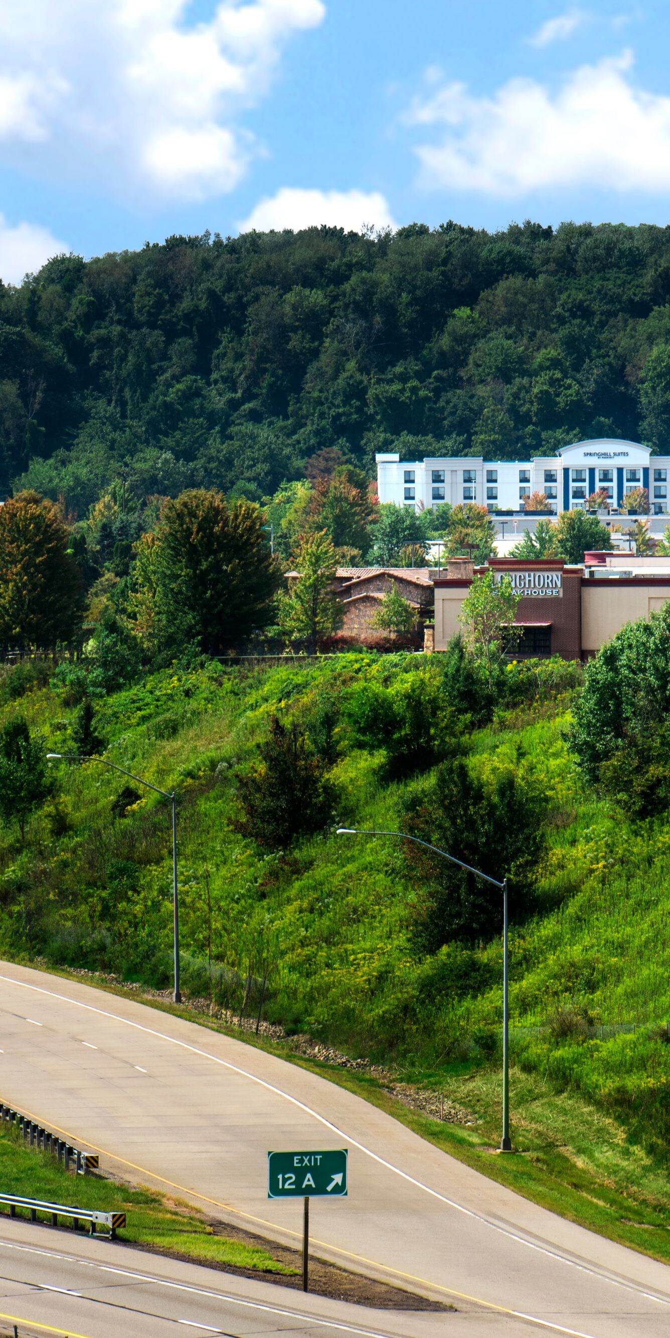 Exterior view of property near highway