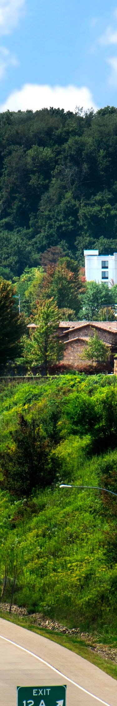 Exterior view of property near highway