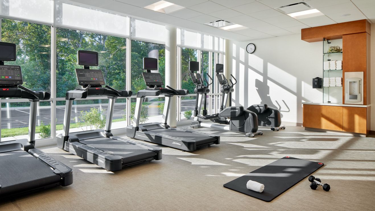 Fitness Room treadmills