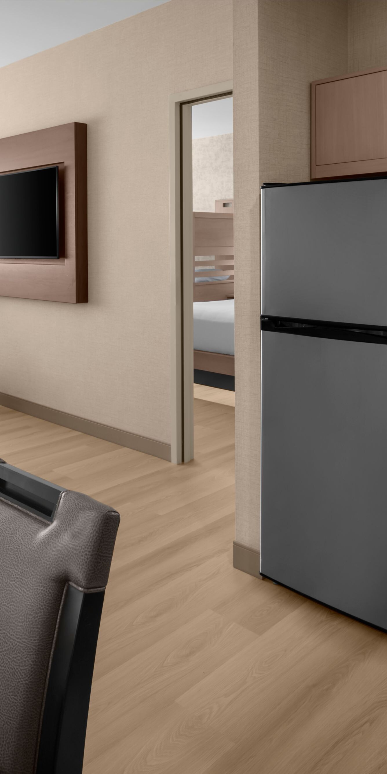 Kitchenette and wet bar in suite