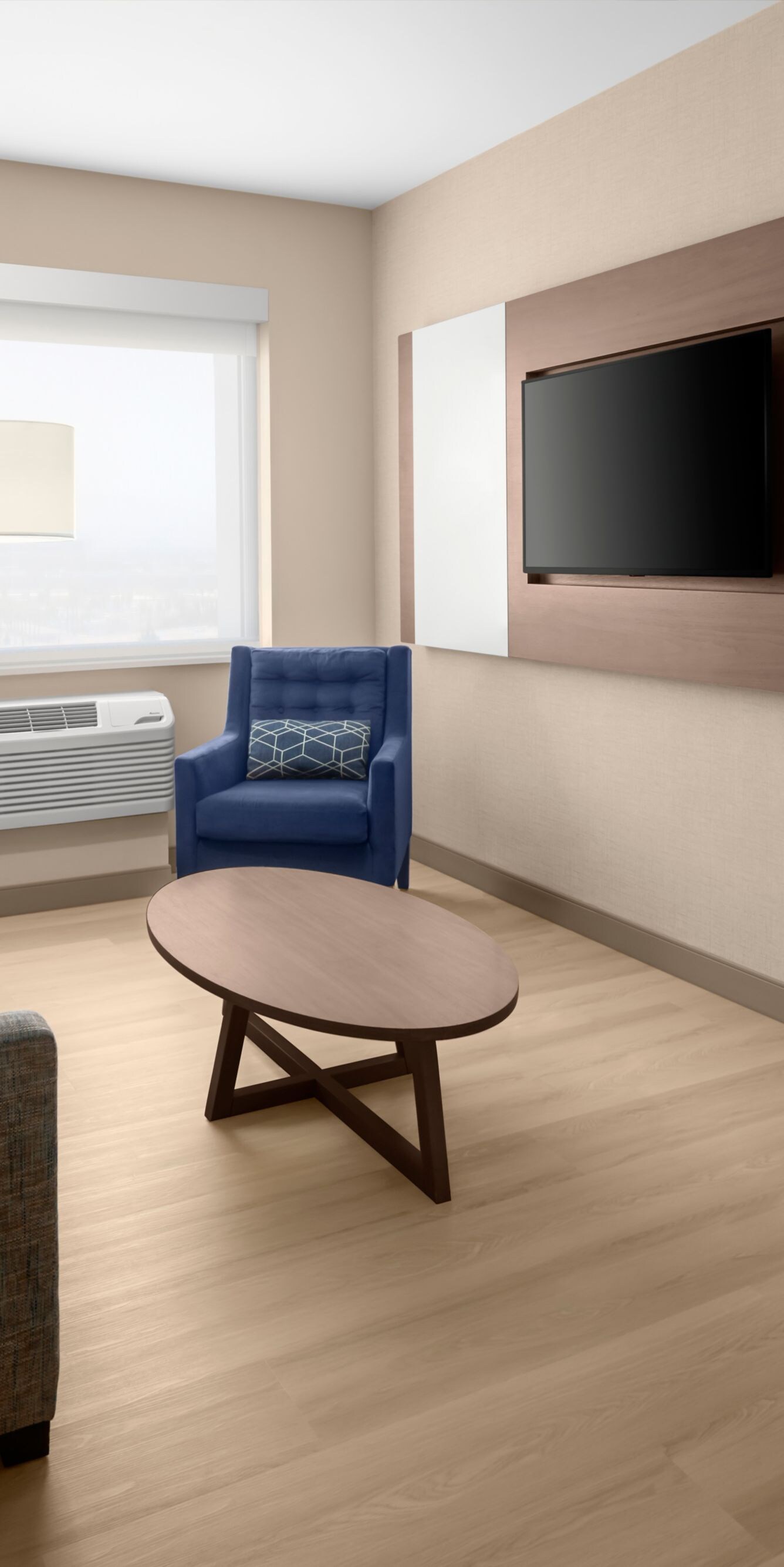 Comfortable living area with seating