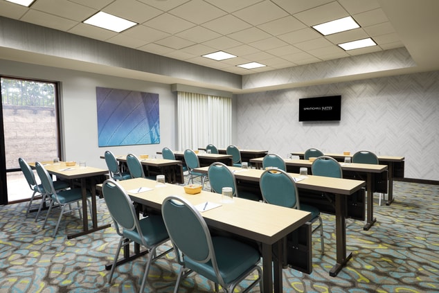 Clayton Conference Room – Classroom Style Set-up