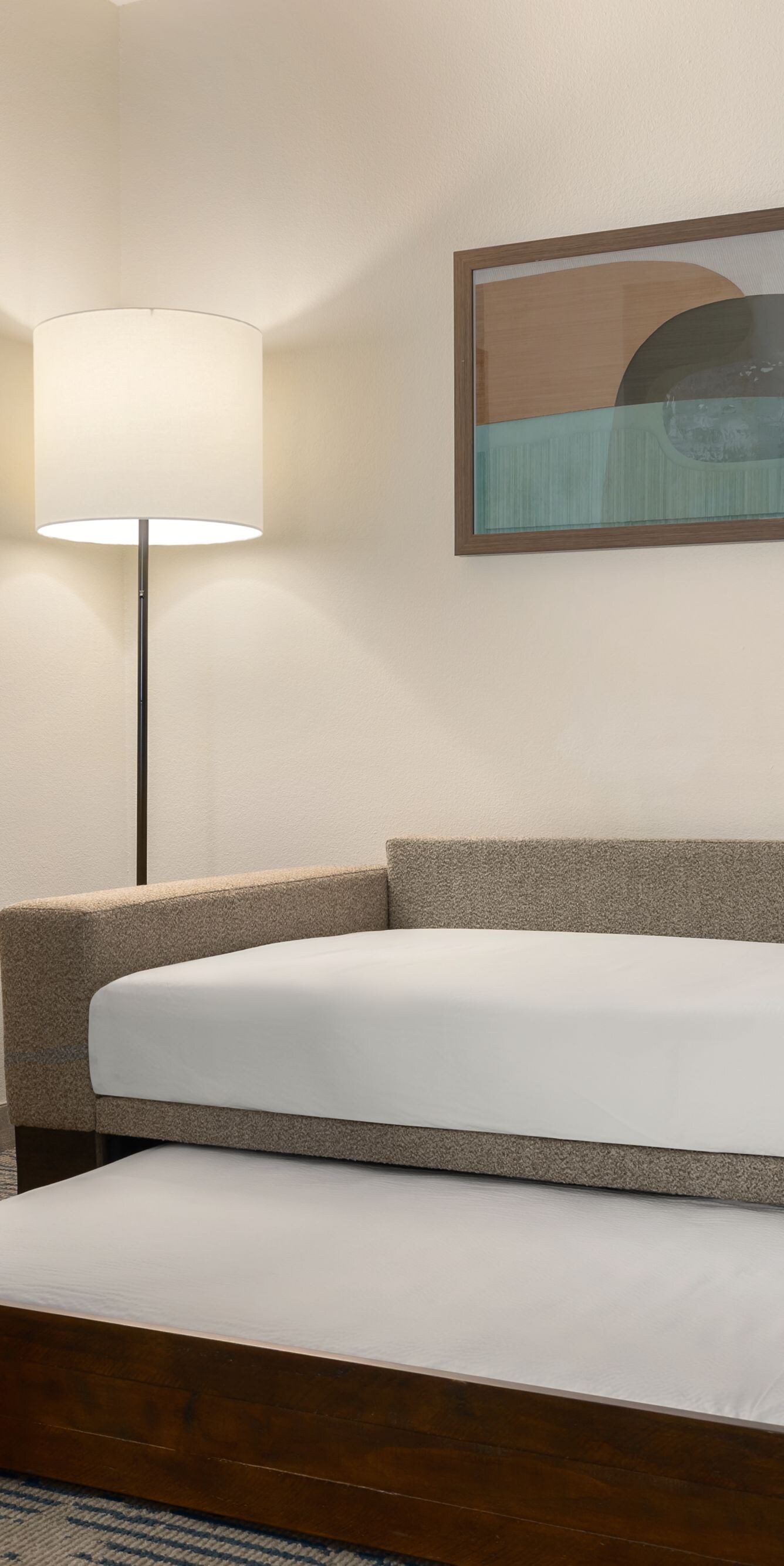 Sofa bed with trundle