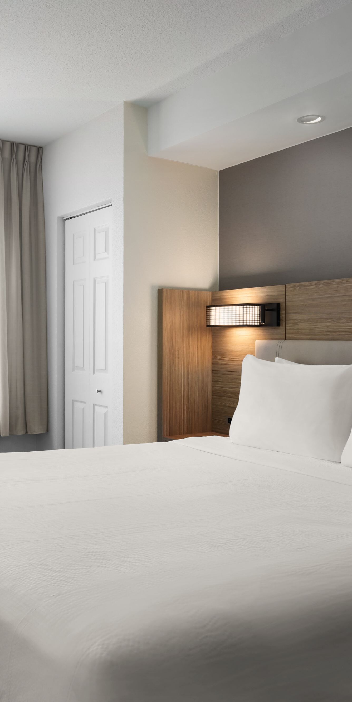 Bedroom with king bed