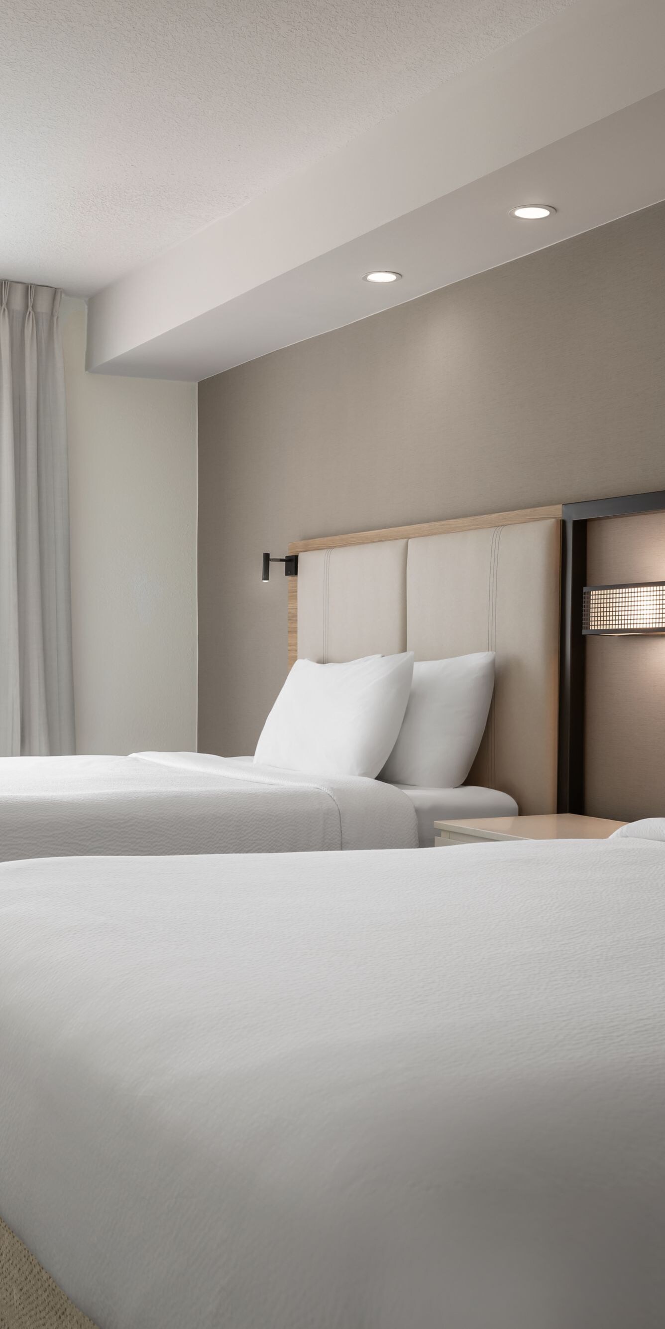 Bedroom with two queen beds
