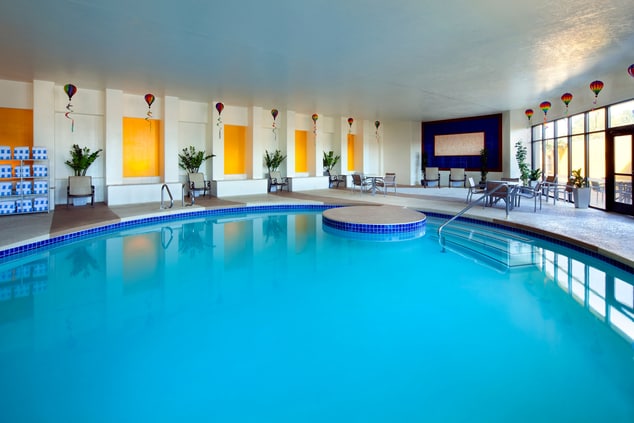 Sheraton's indoor salt water pool