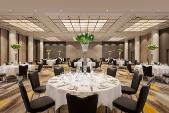 Universe Conference Hall in dinner setting