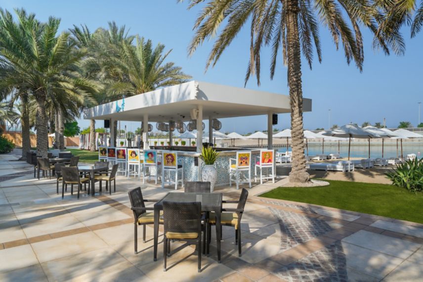 B- Lounge au Sheraton Abu Dhabi