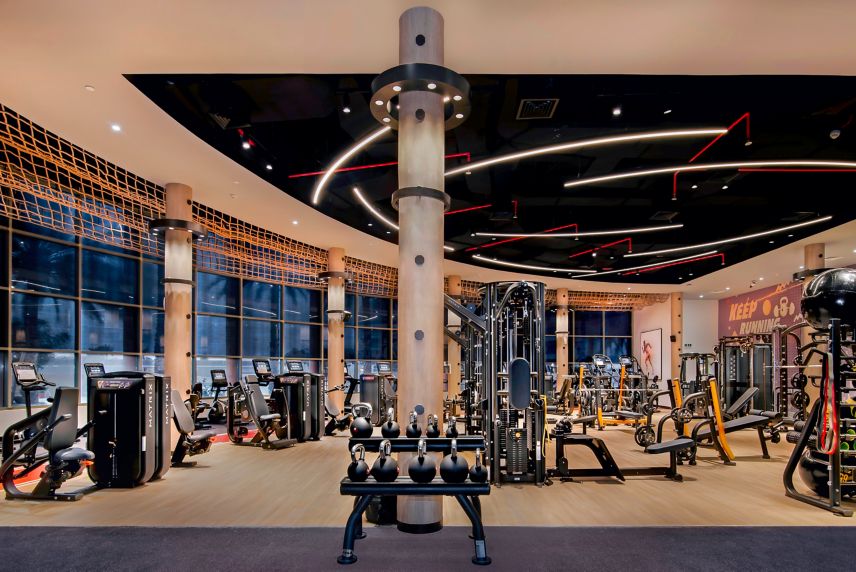 Sheraton Fitness Center with Gym, Squash Courts
