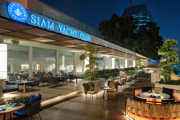 Siam Yacht Club Restaurant patio