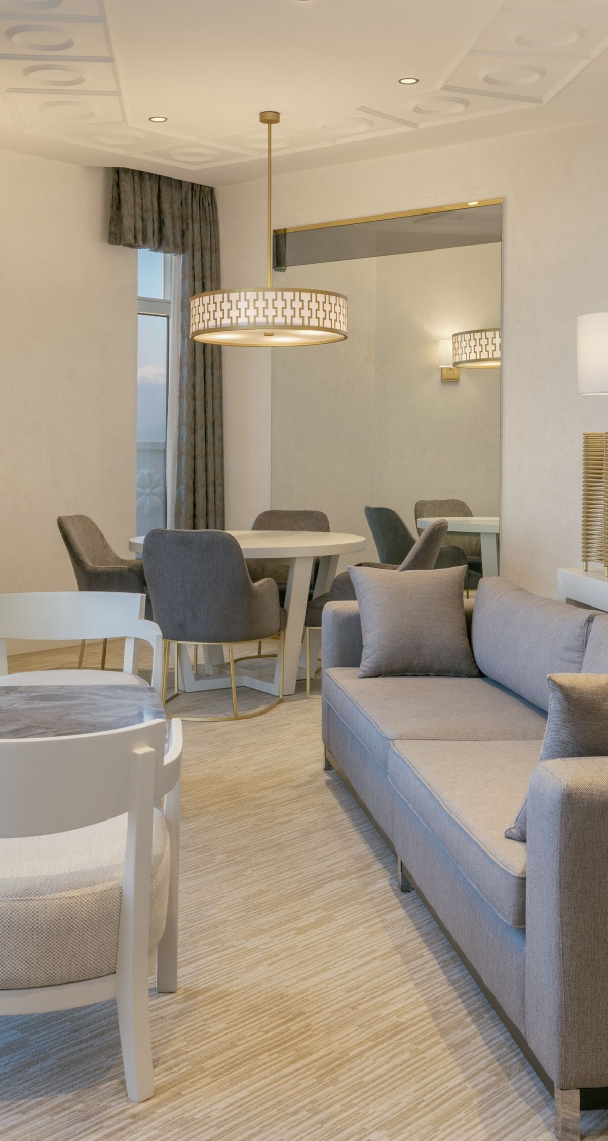 Spacious suite with a  terrace and private Jacuzzi