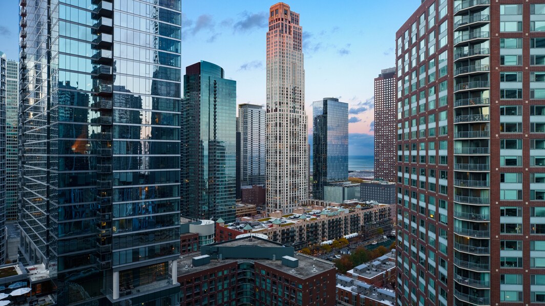 Chicago Cityscape View