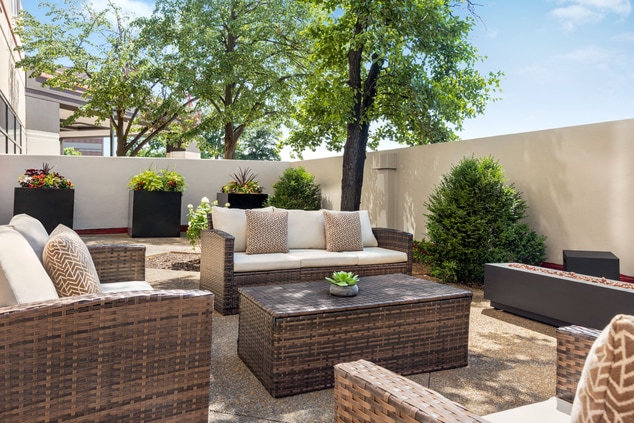 Patio with outdoor couches