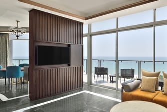 Presidential Suite Lounge Room with Ocean View