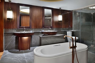 Bathroom  with a bath tub