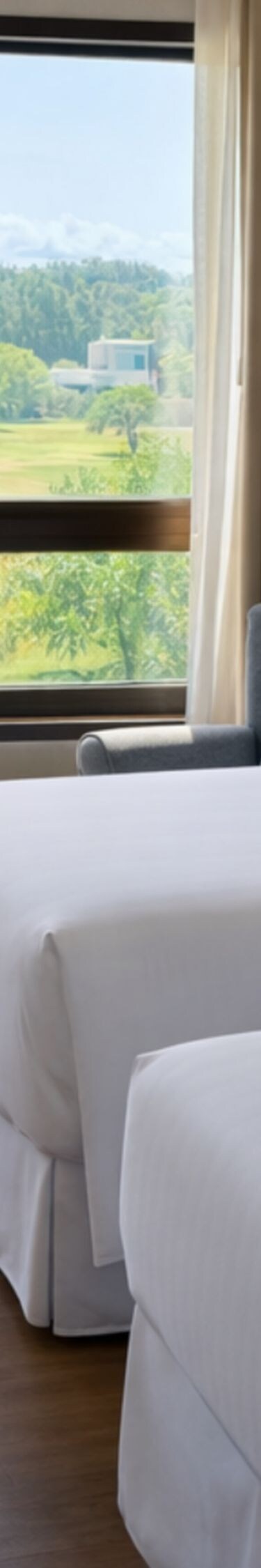 Guestroom twin golf view