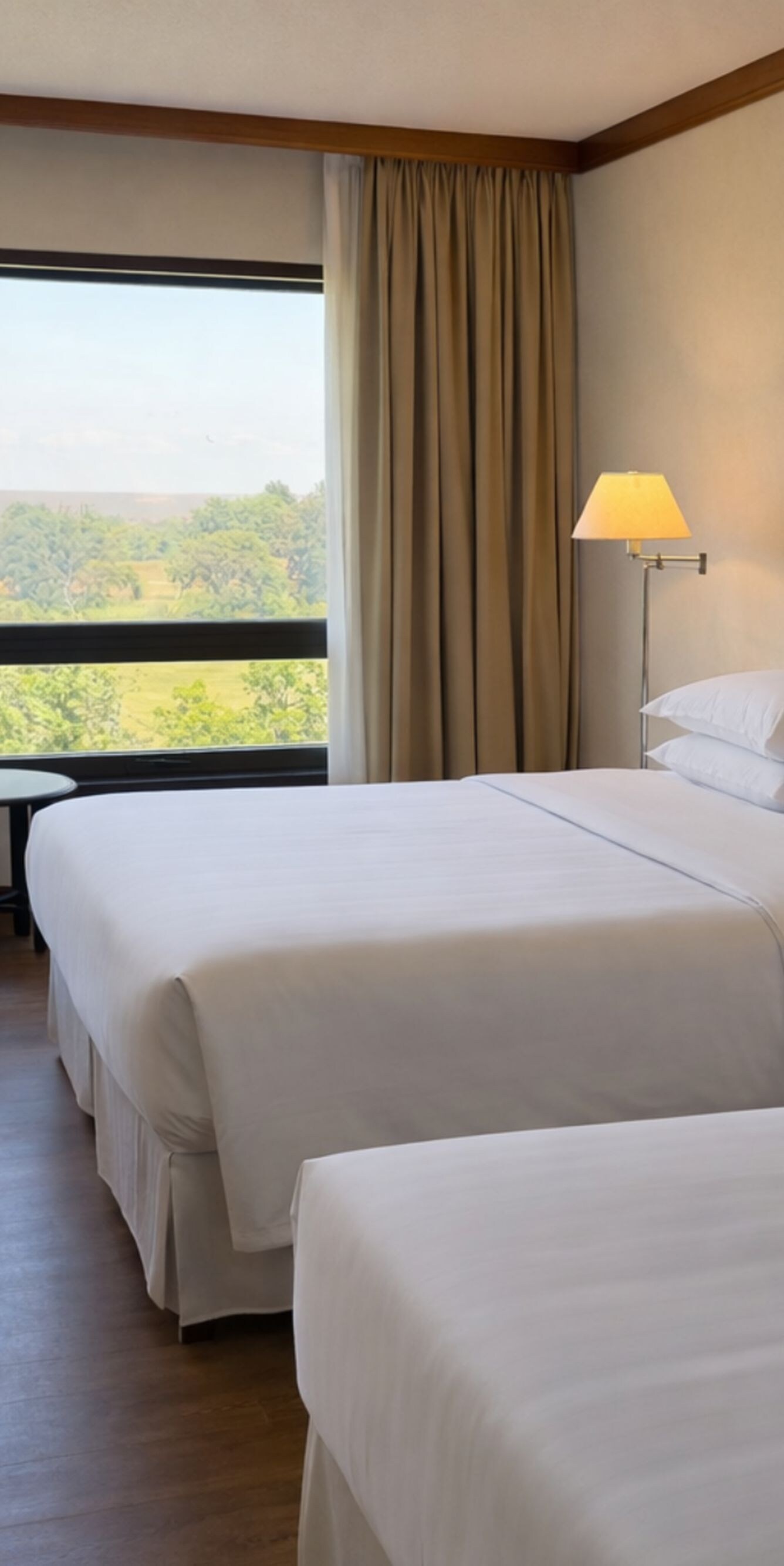Guestroom twin river view