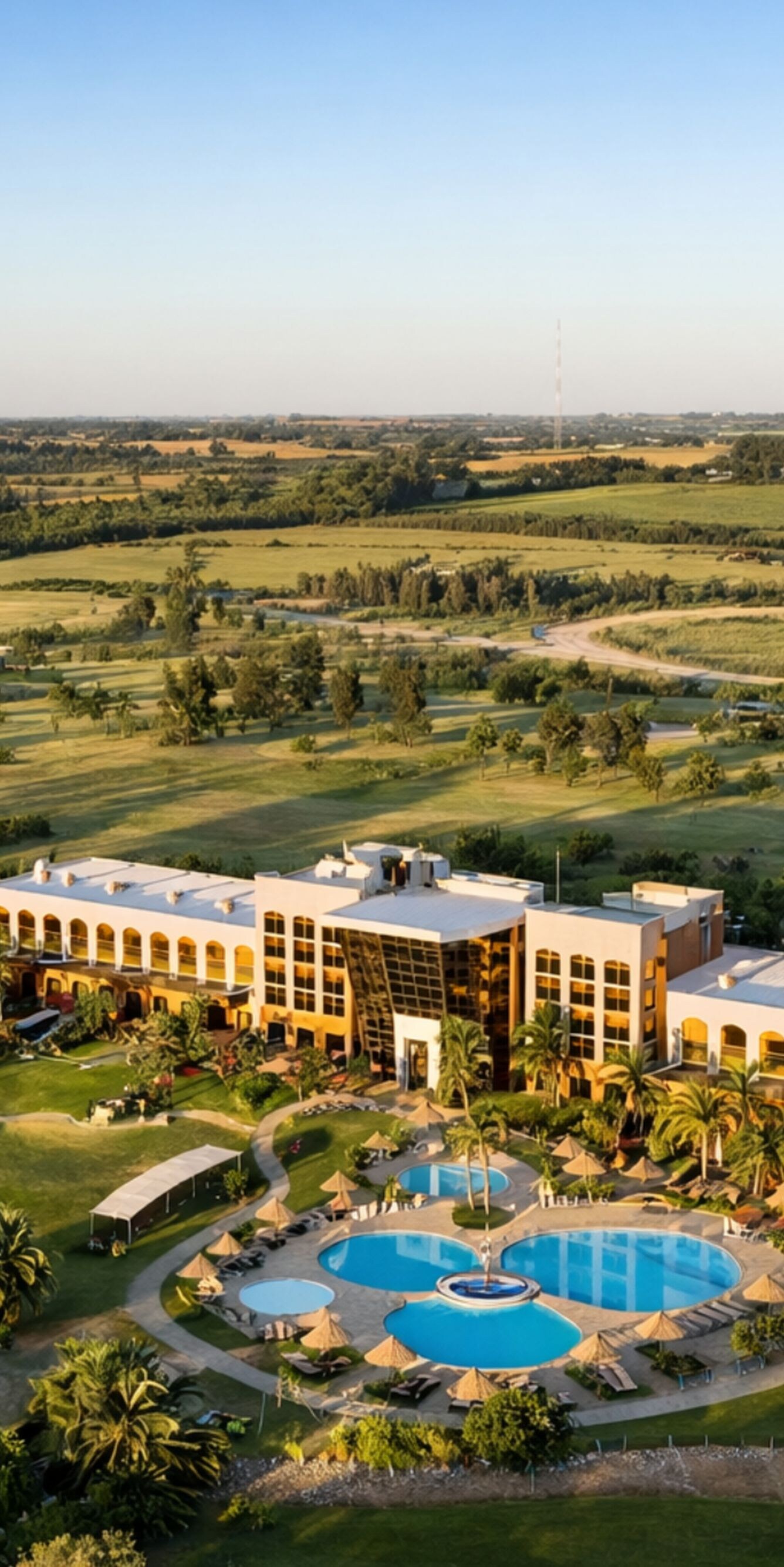 hotel aerial