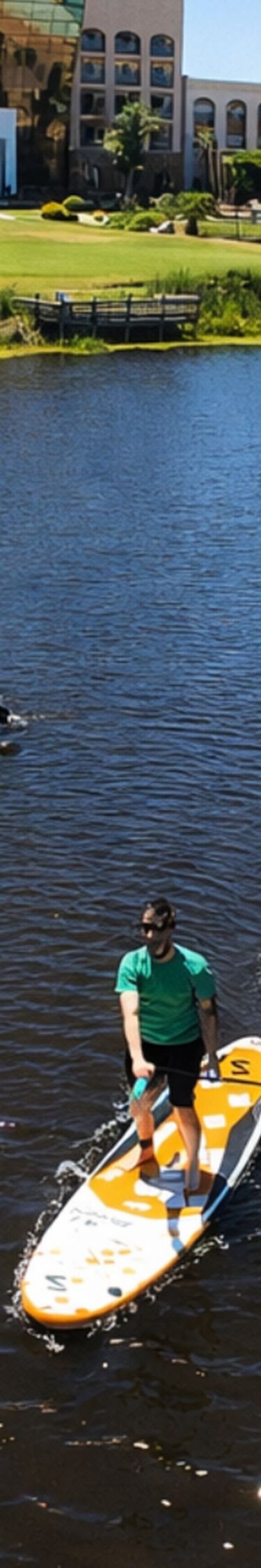 Lagoon SUP summer activity