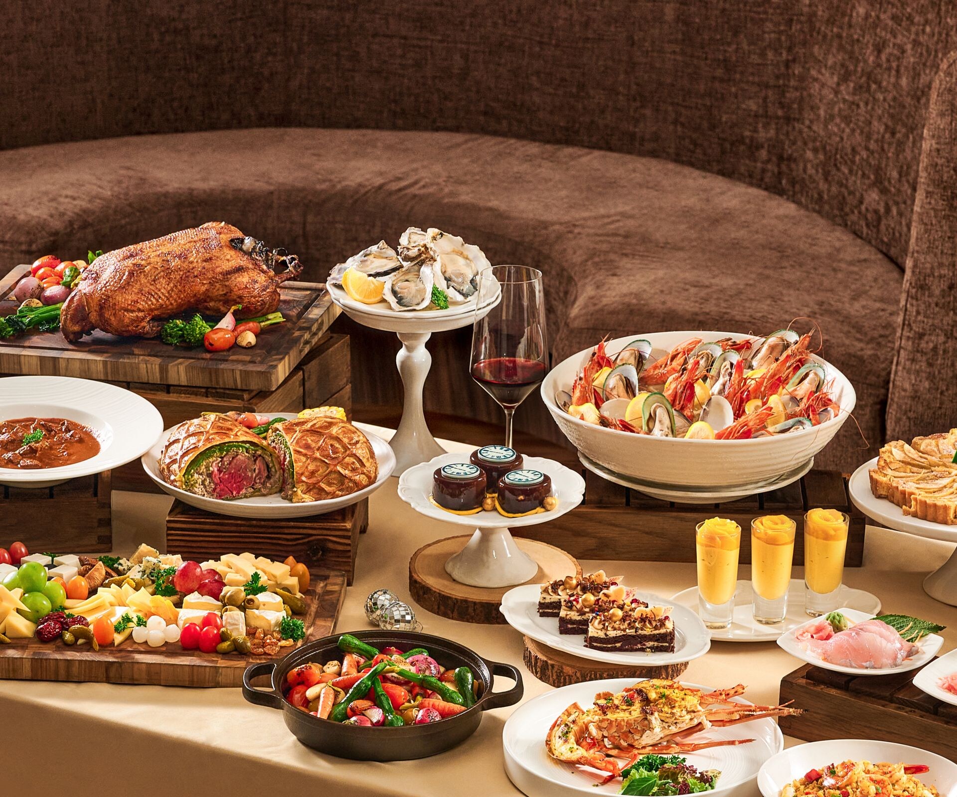 Happy New Year! Buffet bliss awaits