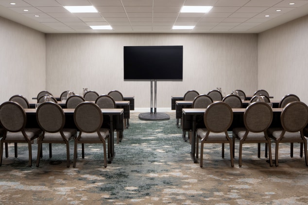 Theater style meeting space