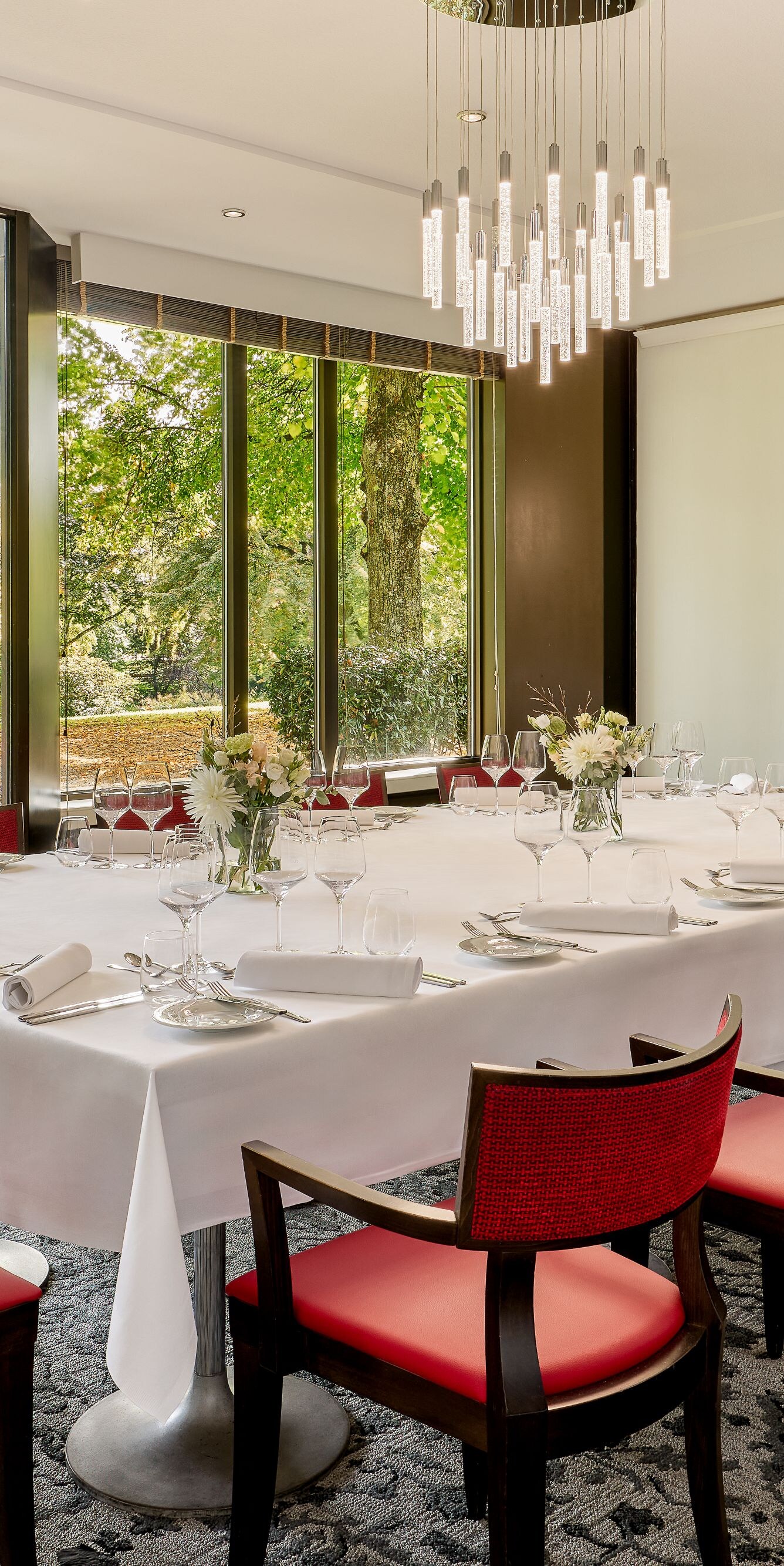 Mittagessen, Abendessen, Feier, Parkblick