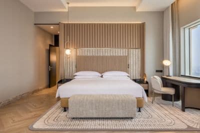 Presidential suite bedroom