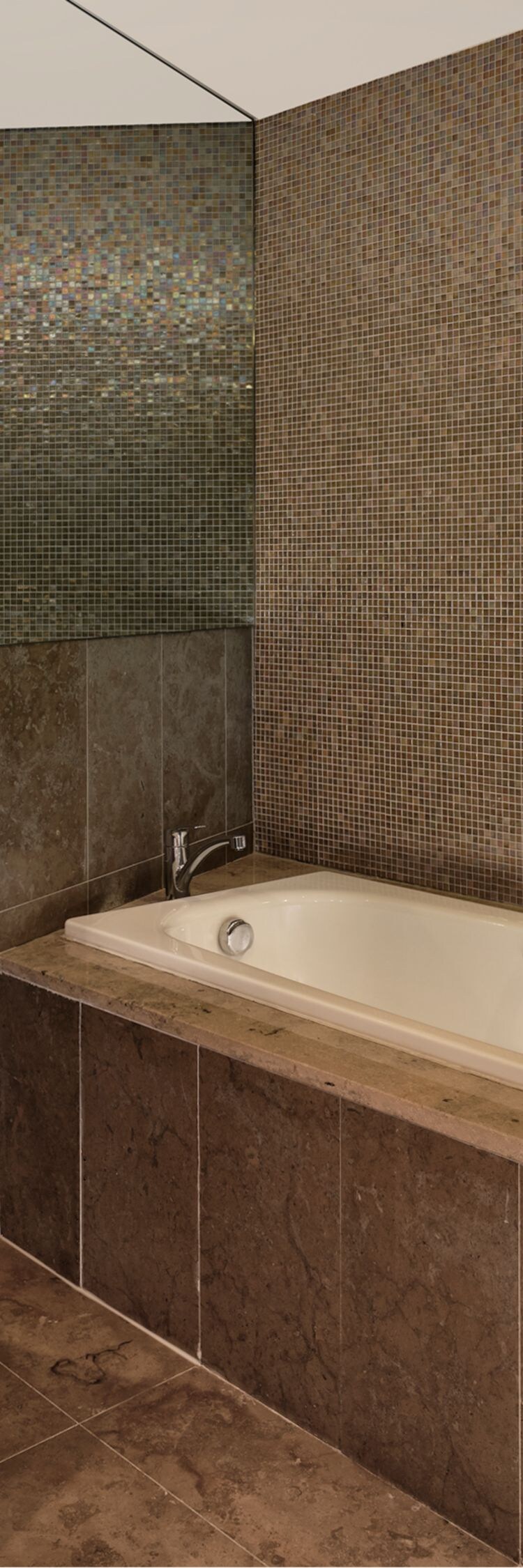 Shower and Bath and sink