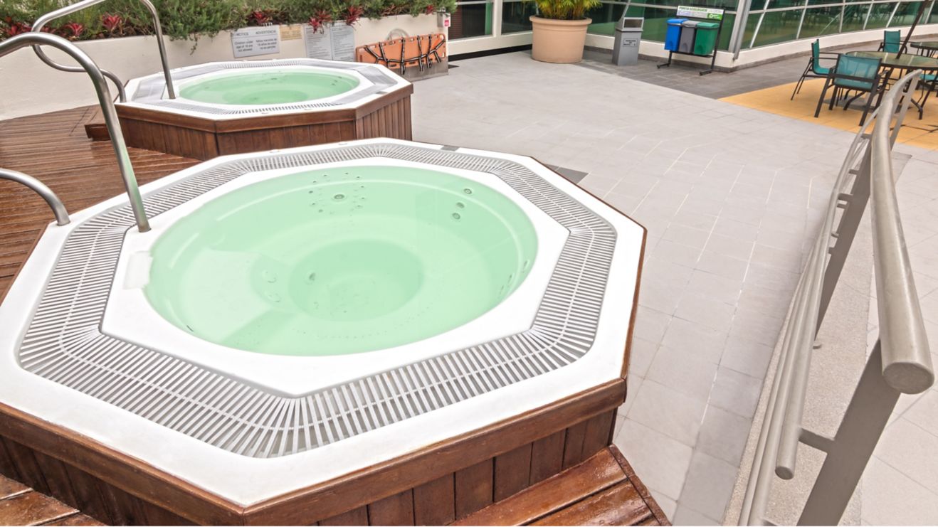Hot tub offering a relaxing experience
