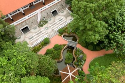 Aerial view of Sheraton Hanoi Garden