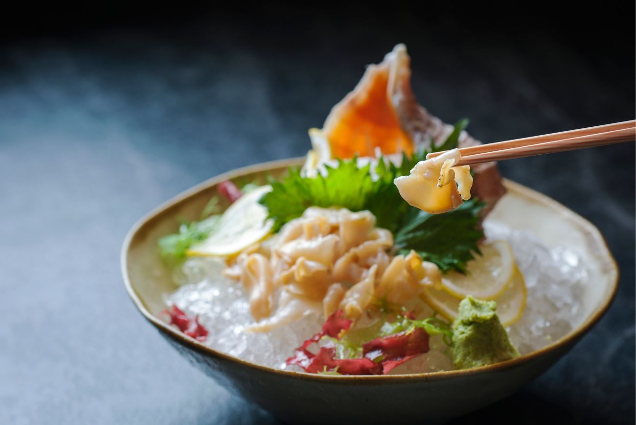 Unkai - Sashimi de bacalao auténtico