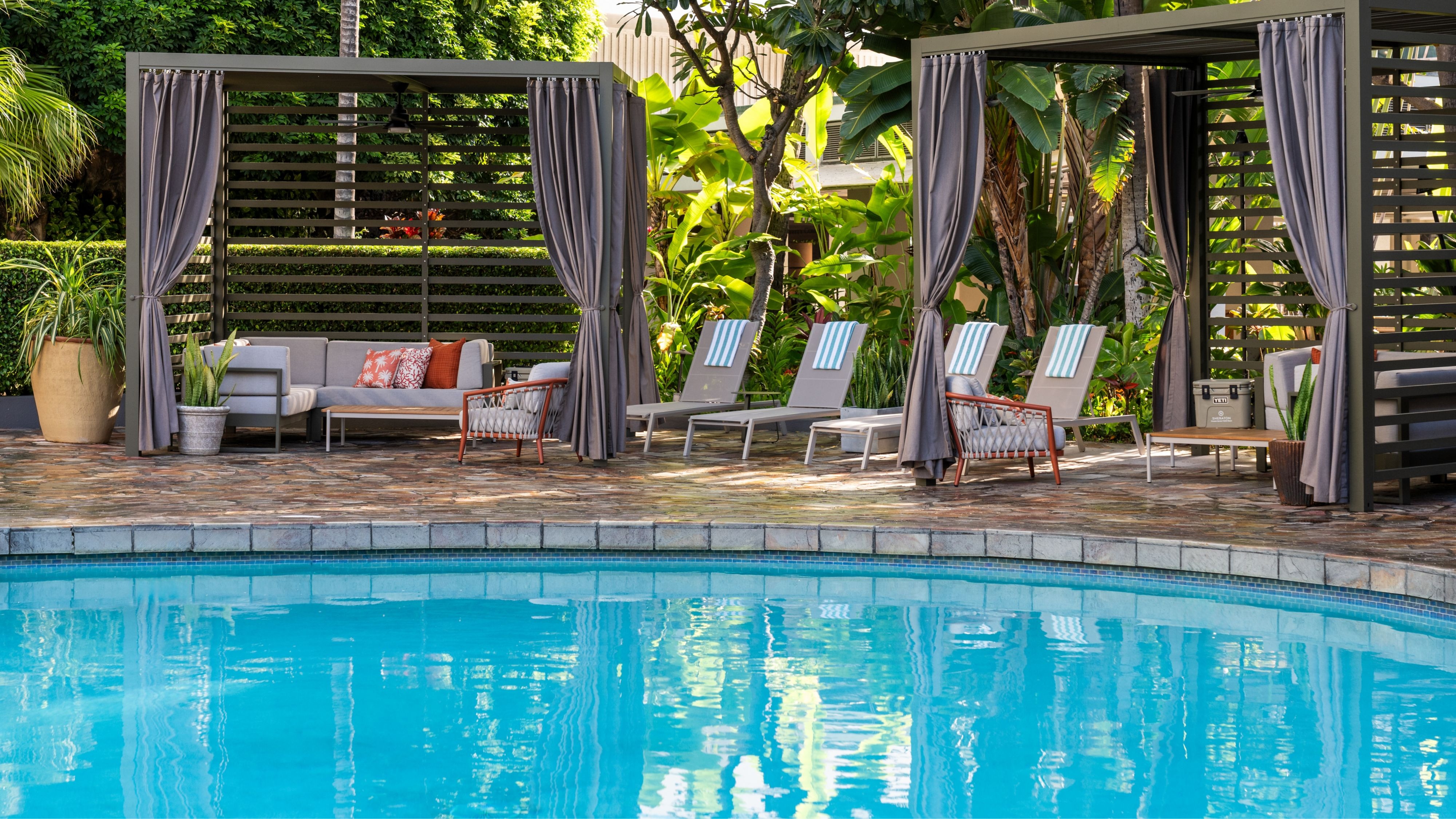 Pool Cabanas