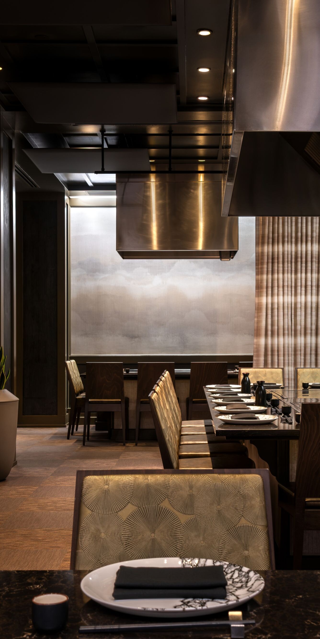 Teppan-yaki – modern gestaltetes Restaurant