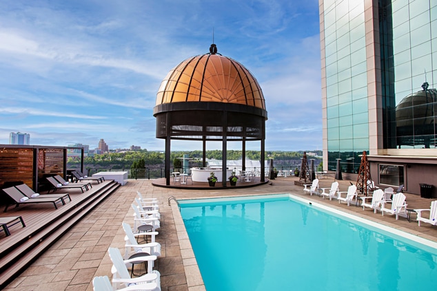 Rooftop Pool and Bar