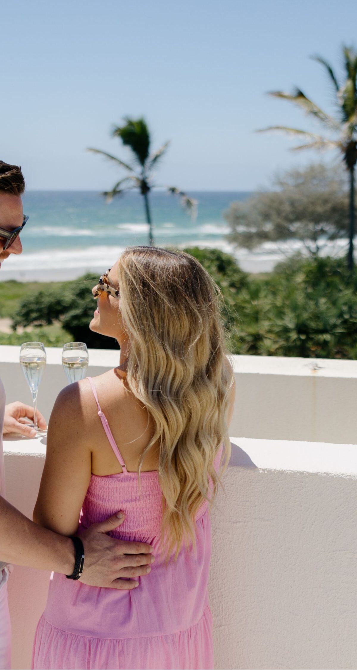 Couple on Rooftop Villa