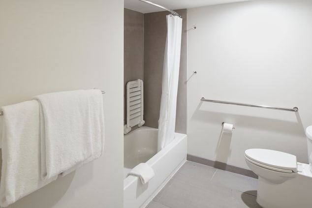 Bathroom ADA Accessible Needs Shower Seat Grab Bar