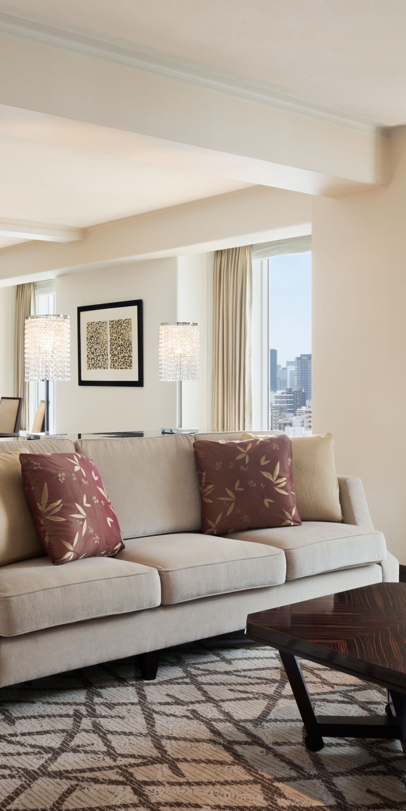 Imperial Suite Living and dining room
