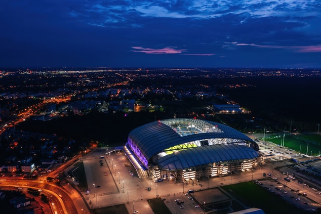 City Stadium Home for Lech Poznan KKS