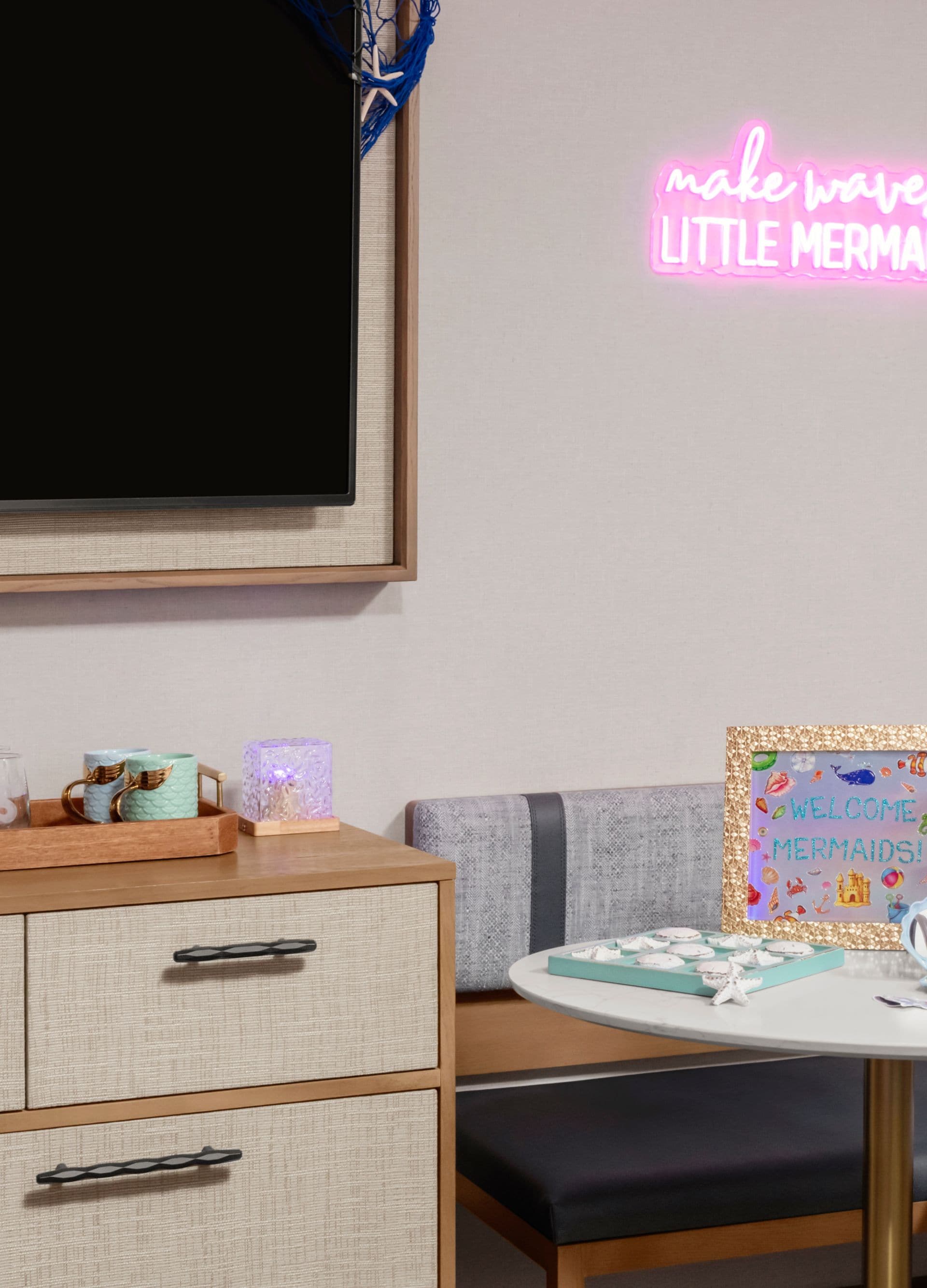 Mermaid Themed Guest Room