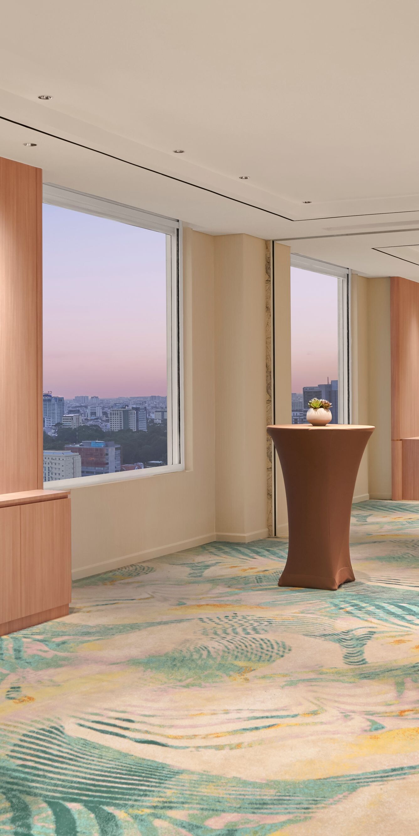 Không gian tổ chức tiệc cocktail nhìn ra chân trời