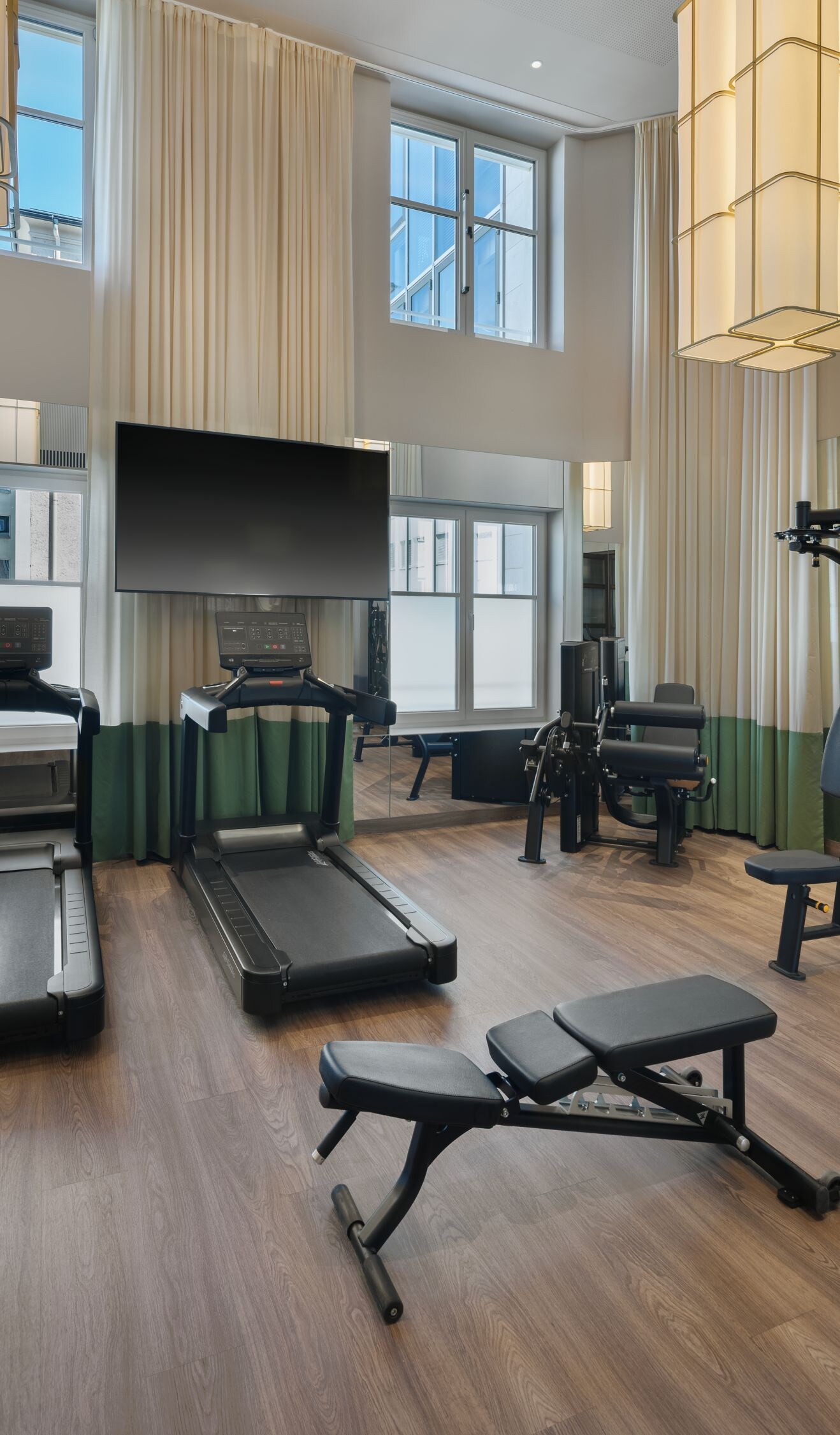 Fitness studio at Sheraton Grand Salzburg