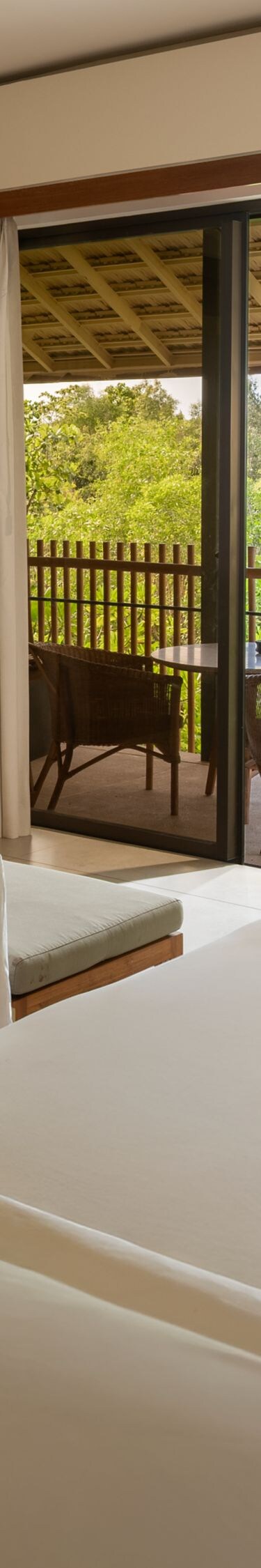 Kamar Deluxe Twin dengan balkon pribadi
