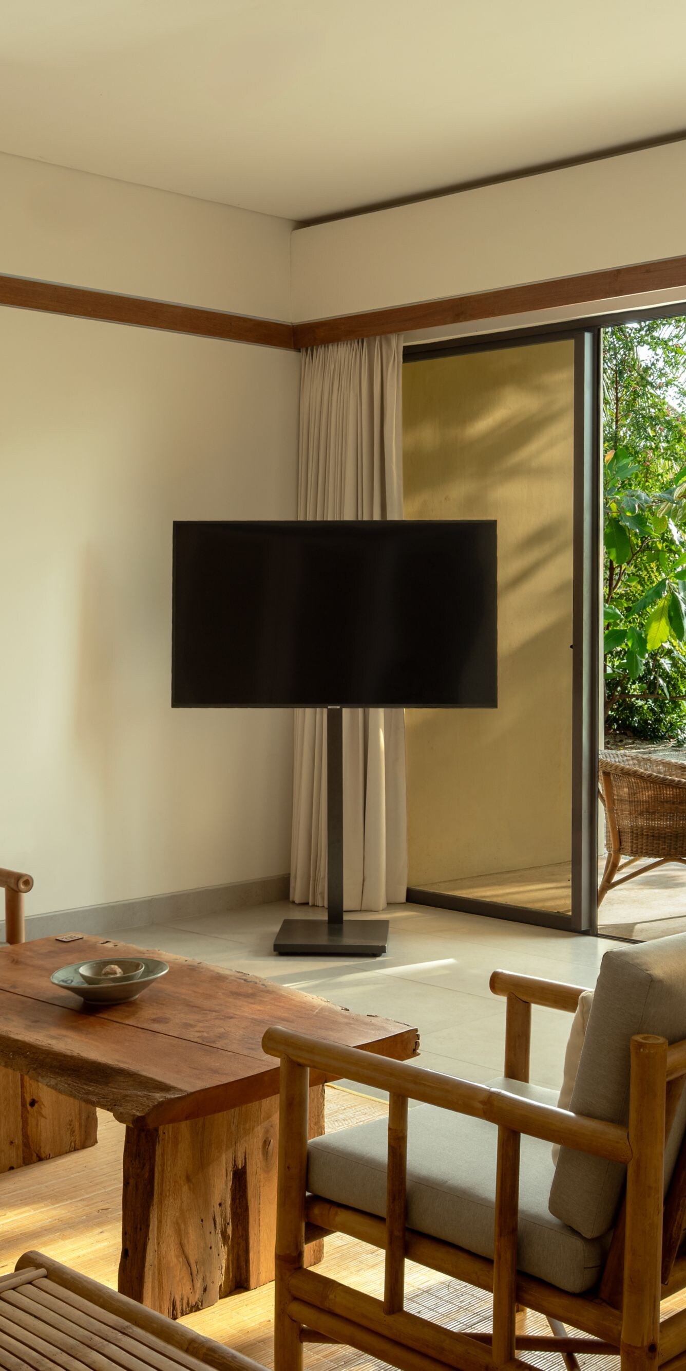 Ruang tamu Island Suite