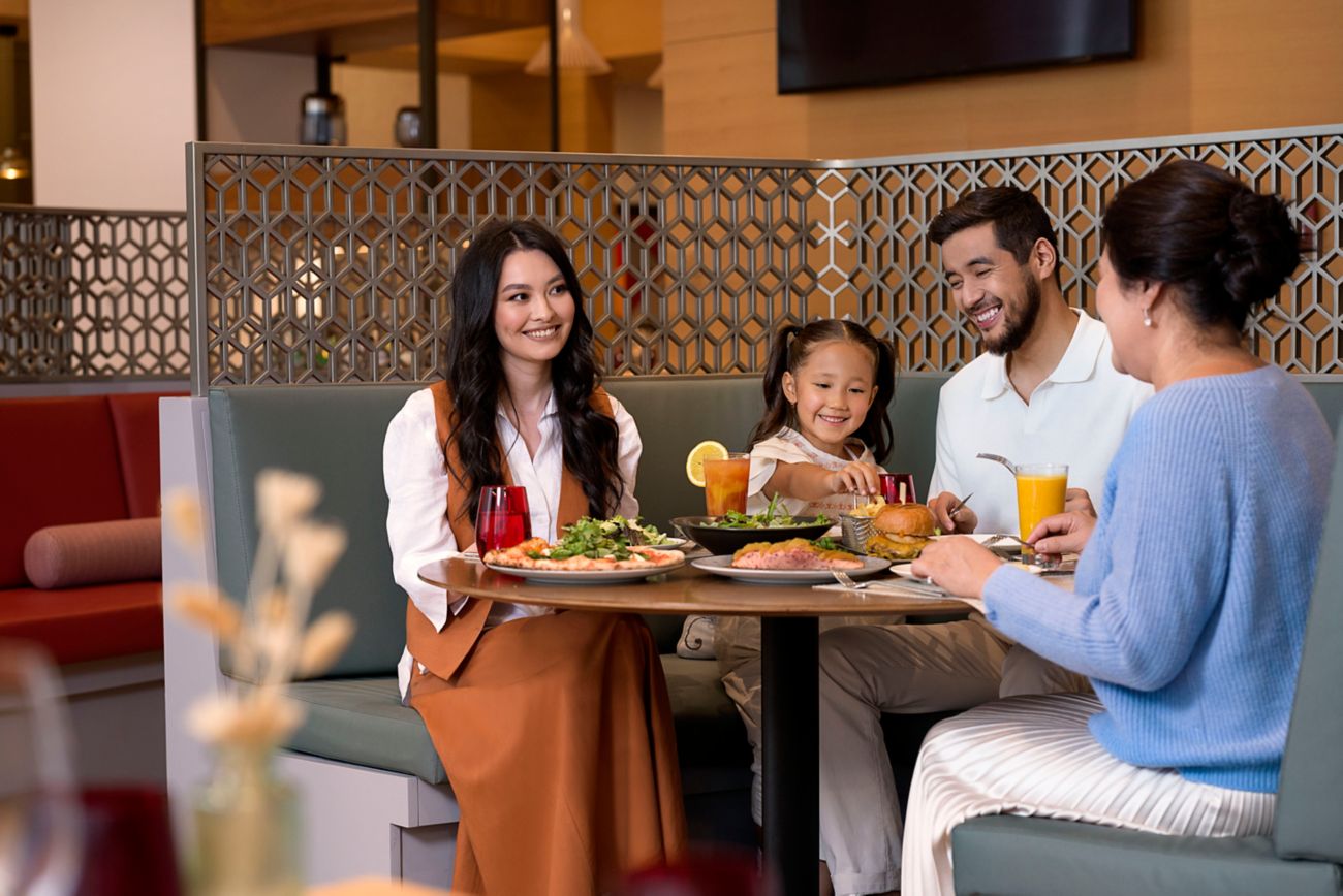 Sheraton Astana Hotel, family dining