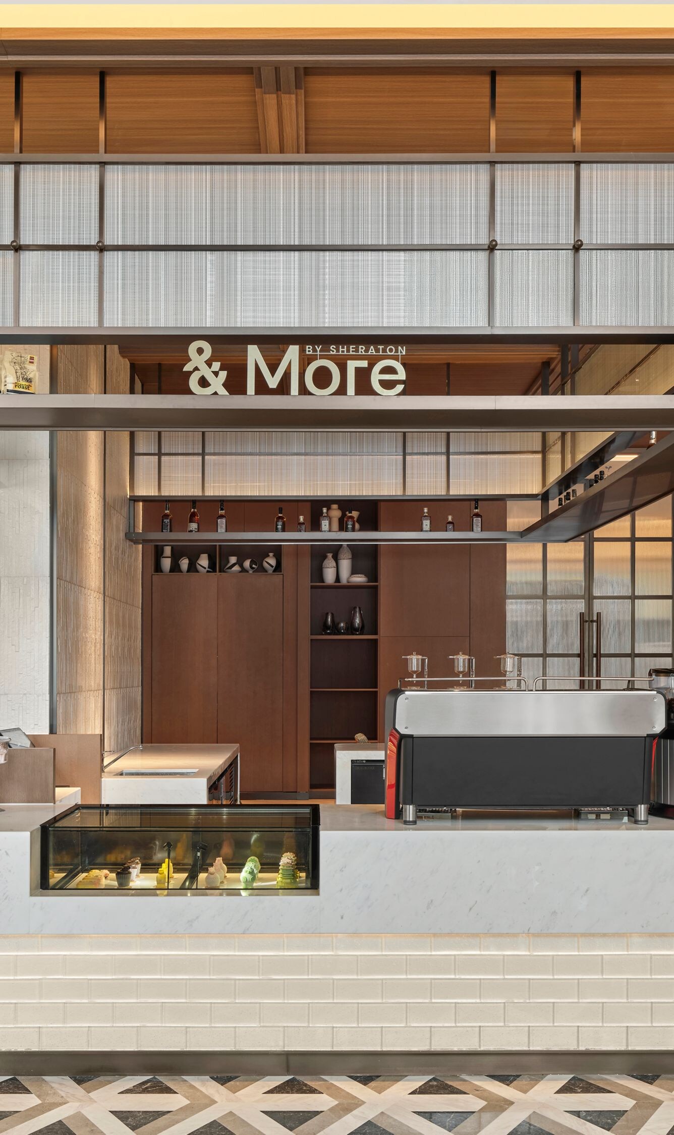 And More by Sheraton coffee counter