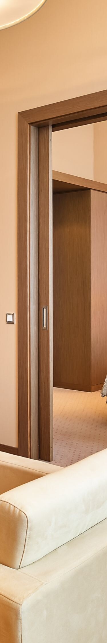 Living and sleeping areas