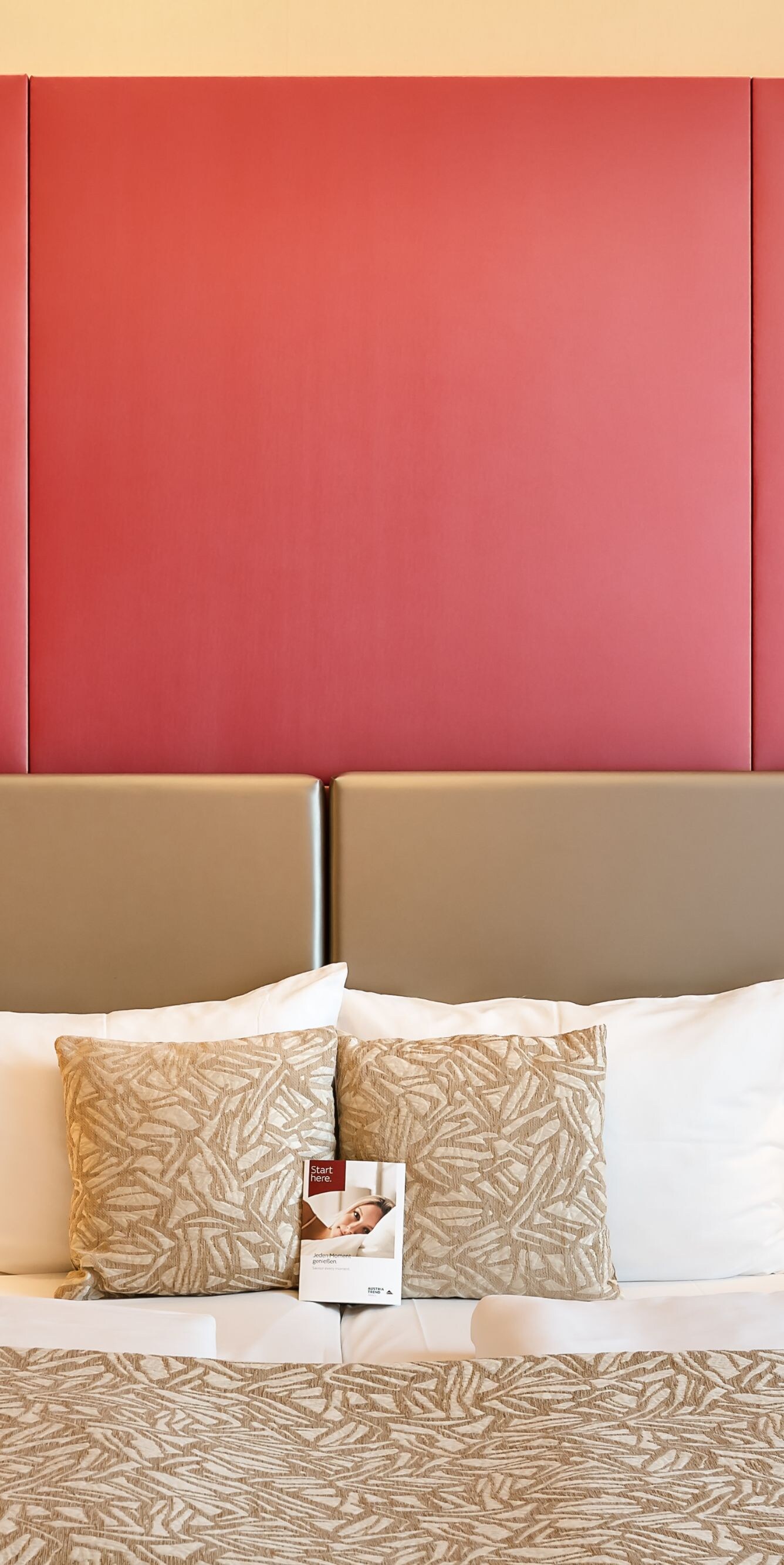 Sleeping area with king bed